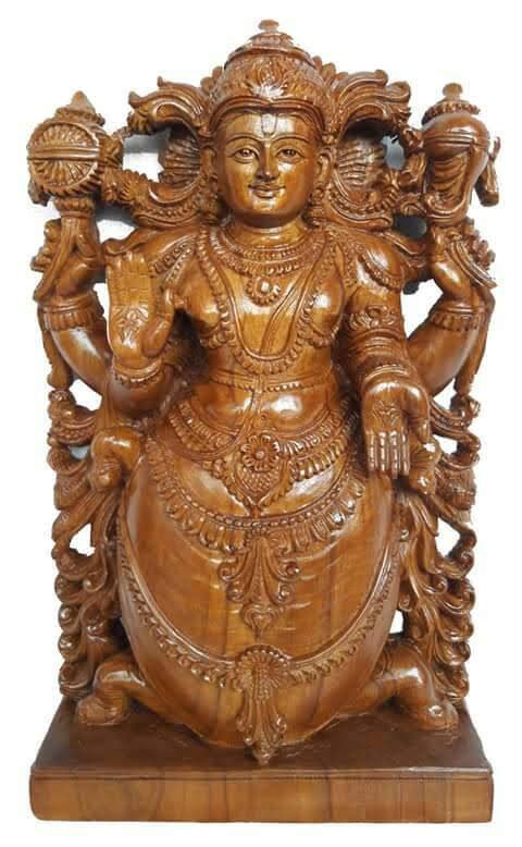 Handcarved wooden figures